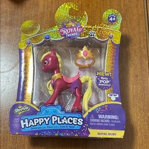 Shopkins Happy Places Royal Trends Royal Ruby Pony. New and Sealed